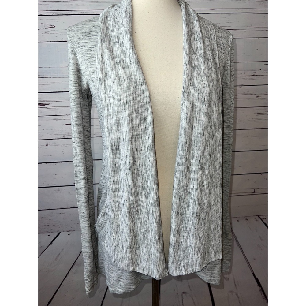 Athleta Pranayama Wrap Cover Up Cardigan Sweater XS Extra Small 777944 Yoga Gray